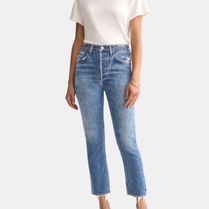 Agolde Blue Ankle & Cropped Jeans